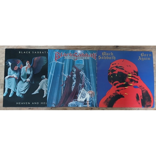 315 - Black Sabbath - a group of three assorted LPs.