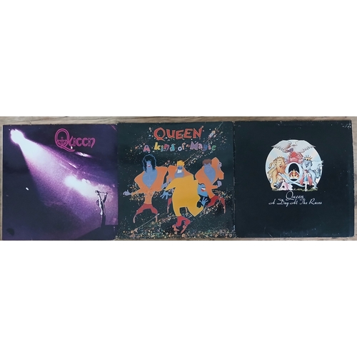 342 - Queen - a group of three assorted LPs.