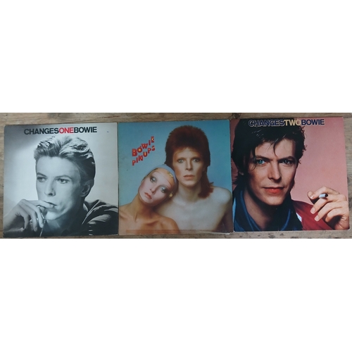 347 - David Bowie - a group of three LPs.