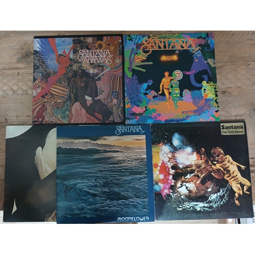349 - Santana - a group of five assorted LPs.