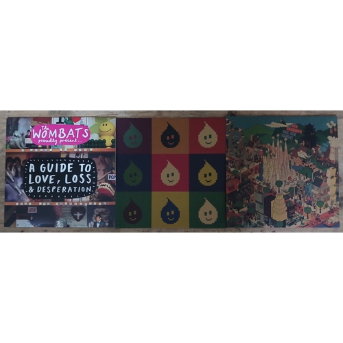 356 - The Wombats - three assorted LPs.