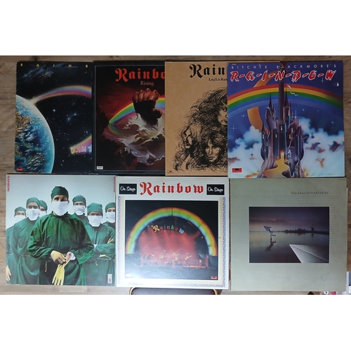 358 - Rainbow - a group of seven assorted LPs.