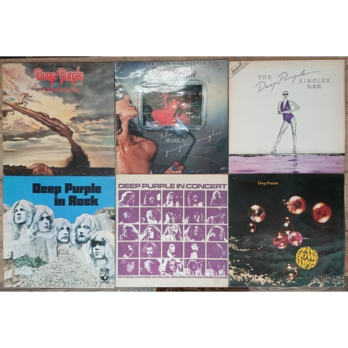 361 - Deep Purple - six assorted LPs.