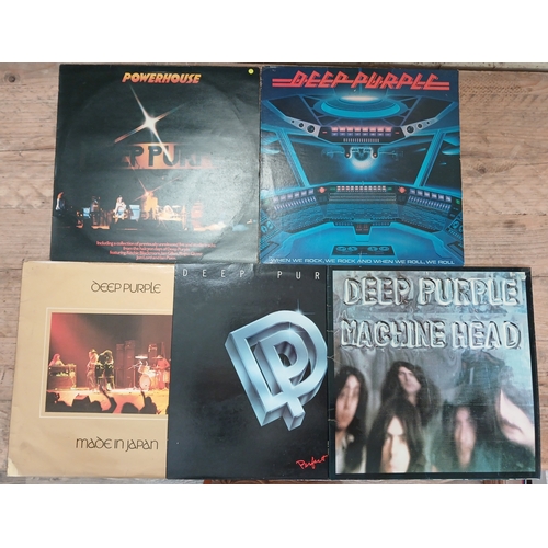 362 - Deep Purple - five assorted LPs.