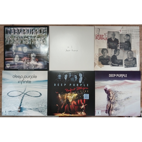 364 - Deep Purple - six assorted LPs, modern reissues and releases.