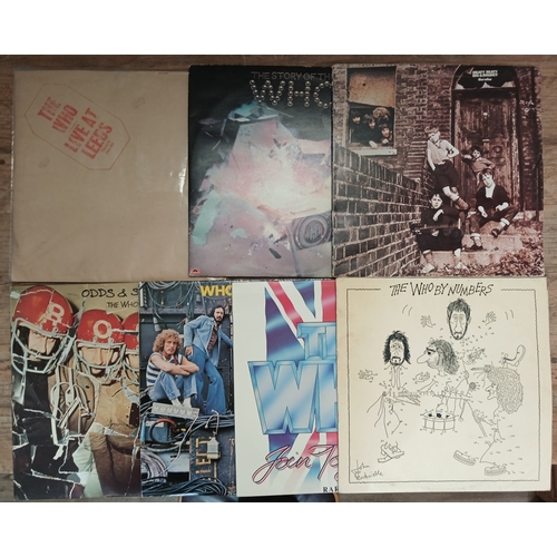 366 - The Who - seven assorted LPs.