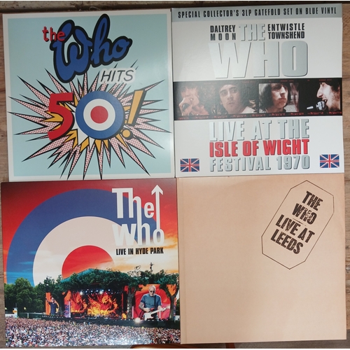 368 - The Who - four LPs, modern reissues/releases.