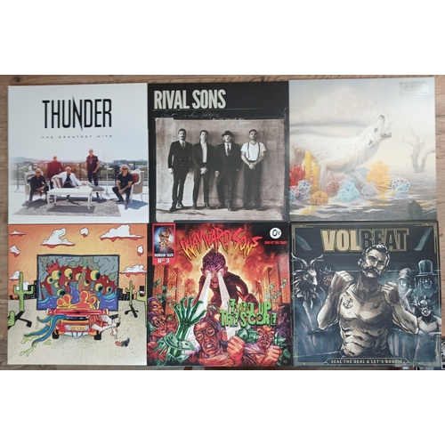 373 - A group of six assorted modern releases including Thunder, The Dust Coda, Wayward Sons, Volbeat and ... 