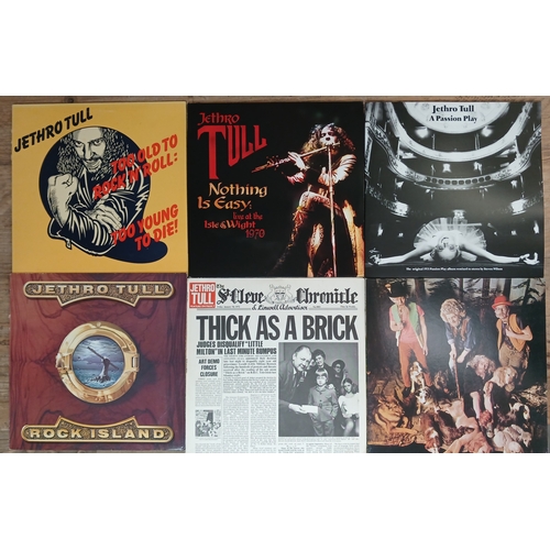 375 - Jethro Tull - six assorted LPs.