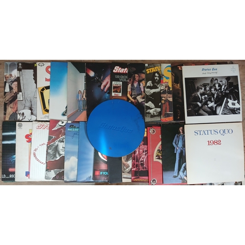 382 - Status Quo - twenty six assorted LPs.