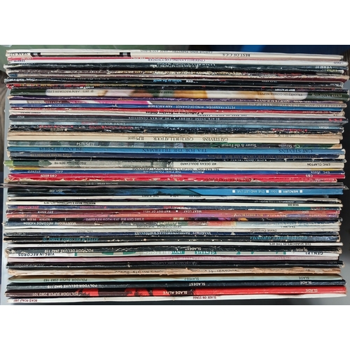 398 - A box of mainly assorted LPs, various artist, mainly rock, circa 1970s.