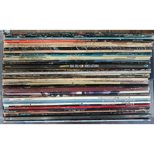 399 - A box of mainly assorted LPs, various artist, mainly rock, circa 1970s.