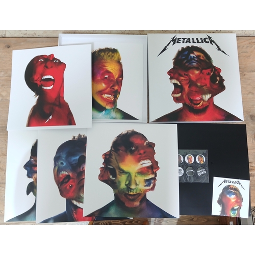 293 - Metallica - Death Magnetic and 72 Seasons, gatefold stereo 2xLPs, 2008 and 2023, Blackened BLCKND018... 