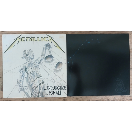 294 - Metallica - ...and Justice For All Vertigo 836062-1 and self titled reissue.