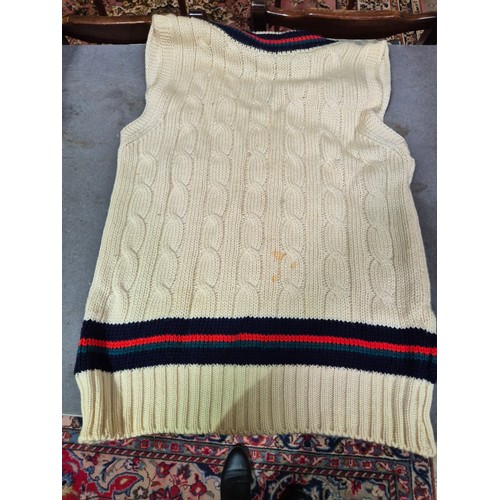 530 - A cricket coffin used by Michael Atherton Lancashire and England on tour to West Indies (baggage and... 