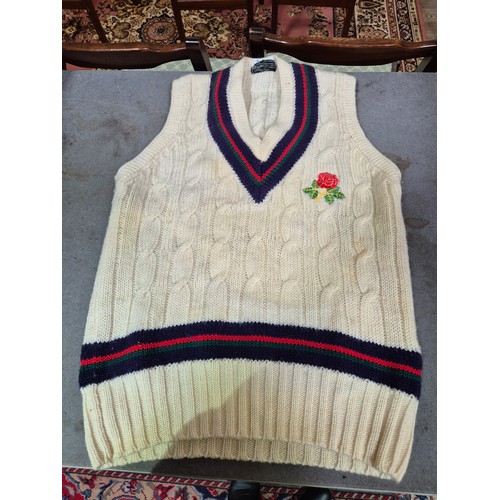 530 - A cricket coffin used by Michael Atherton Lancashire and England on tour to West Indies (baggage and... 