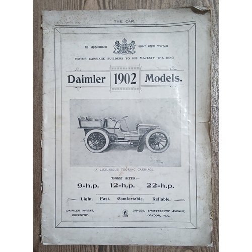 190C - The Car magazine, vol. 1, number 5, June 25 1902.