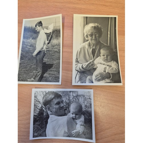 90 - Frank King, a box of assorted family photographs, also including photographs relating to the Naylor ... 