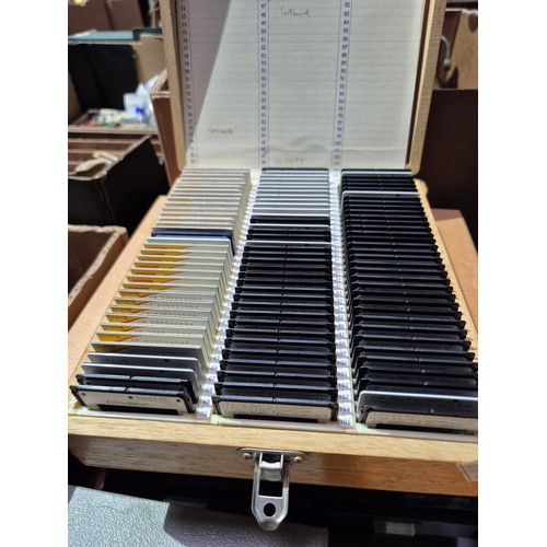 190E - A collection of railway related photographic slides.