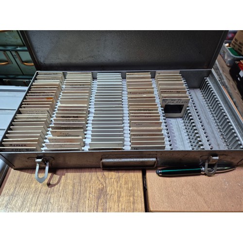 190E - A collection of railway related photographic slides.