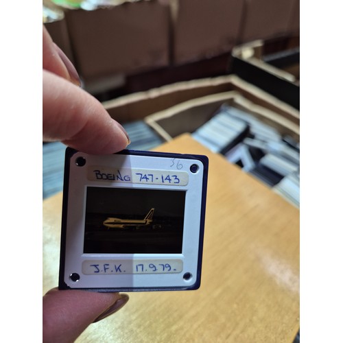 190E - A collection of railway related photographic slides.