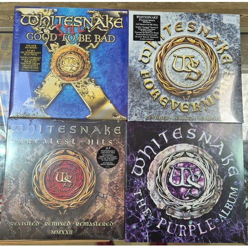 396D - Four Whitesnake LPs.
