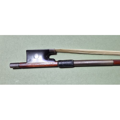 421 - A Chinese Stentor Arcadia student violin, together with bow signed 'Arnold Voigt' and hard case.