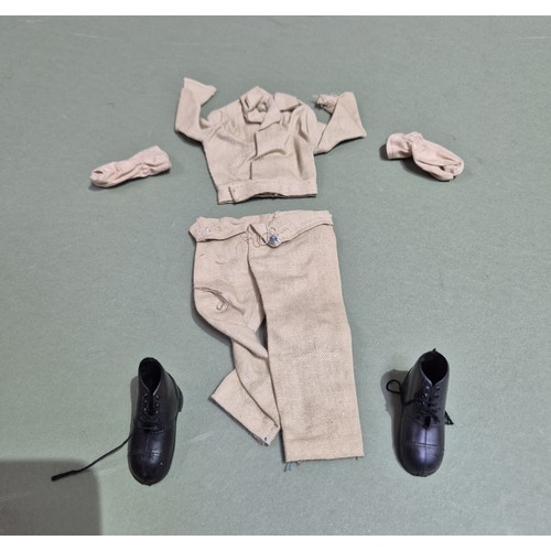 444 - Two boxes of assorted ActionMan toys.