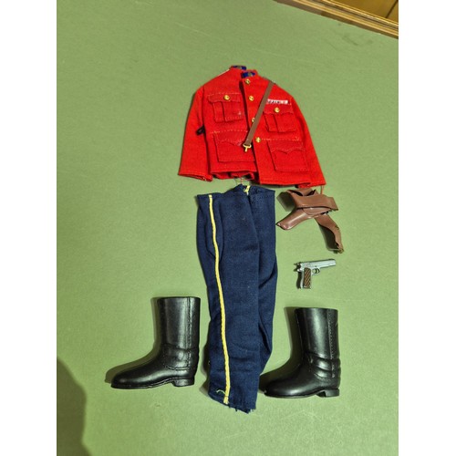 444 - Two boxes of assorted ActionMan toys.