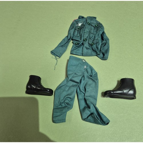 444 - Two boxes of assorted ActionMan toys.