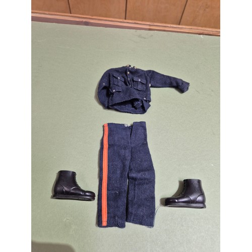 444 - Two boxes of assorted ActionMan toys.