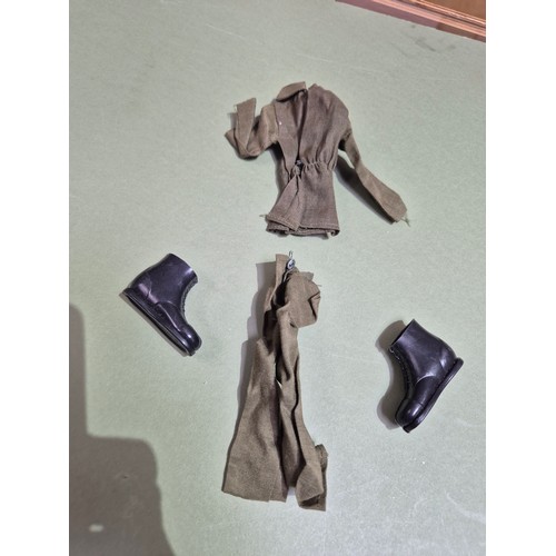 444 - Two boxes of assorted ActionMan toys.