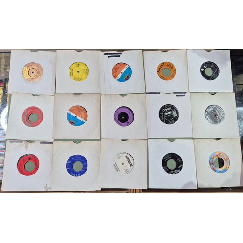 405A - A box of assorted Northern Soul 45s, 100+
