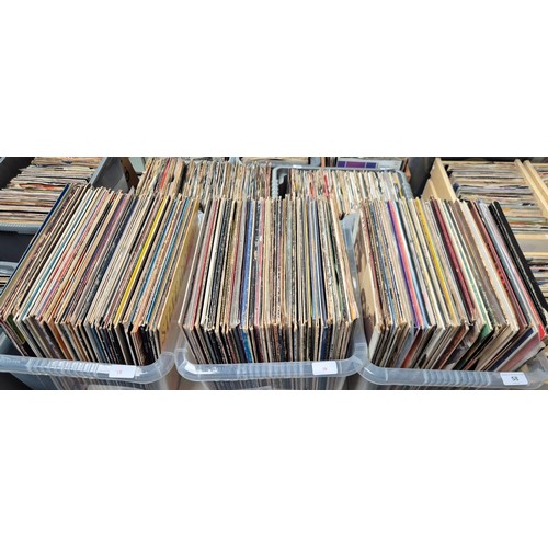 58 - 3 boxes of LPs and 12