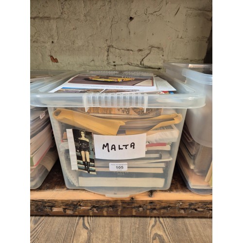 105 - A collection of mainly public transport and tourism related books and ephemera, mainly late 20th/ear... 