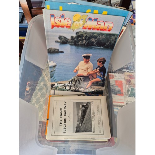 105 - A collection of mainly public transport and tourism related books and ephemera, mainly late 20th/ear... 