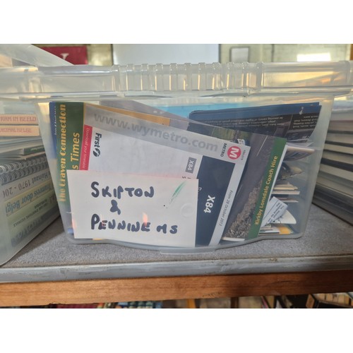 108 - A collection of mainly public transport and tourism related books and ephemera, mainly late 20th/ear... 