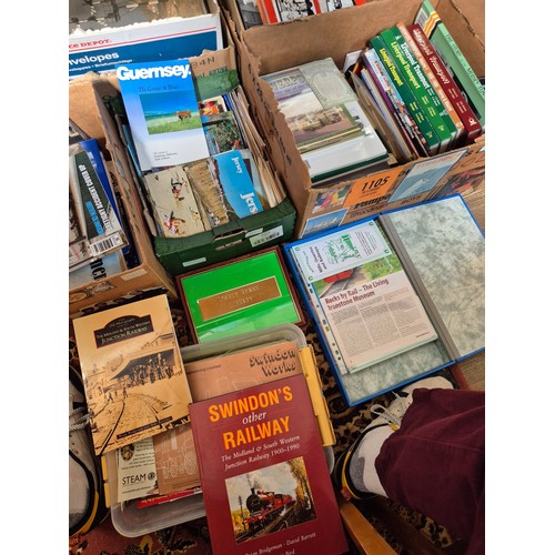 111 - A collection of mainly public transport and tourism related books and ephemera, mainly late 20th/ear... 