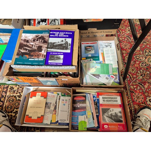 111 - A collection of mainly public transport and tourism related books and ephemera, mainly late 20th/ear... 