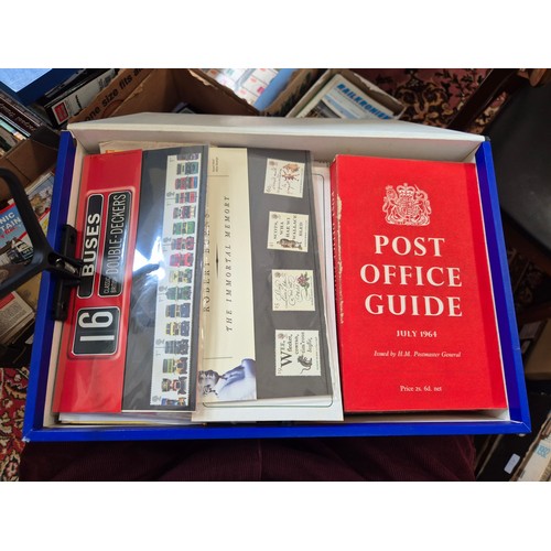 111 - A collection of mainly public transport and tourism related books and ephemera, mainly late 20th/ear... 