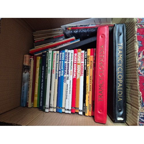 119 - A collection of mainly public transport and tourism related books and ephemera, mainly late 20th/ear... 