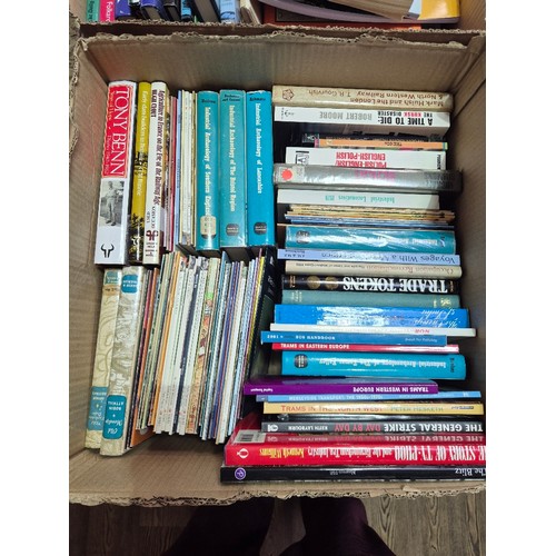 120 - A collection of mainly public transport and tourism related books and ephemera, mainly late 20th/ear... 