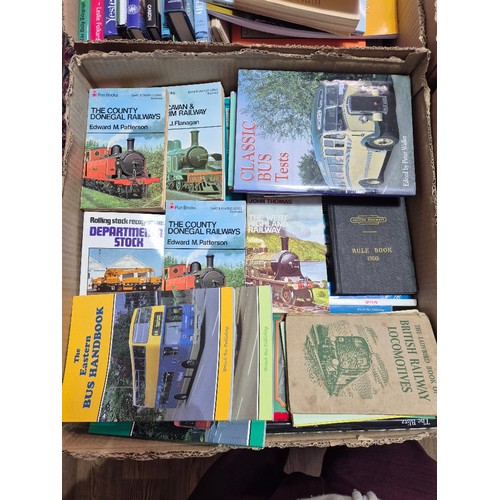 120 - A collection of mainly public transport and tourism related books and ephemera, mainly late 20th/ear... 