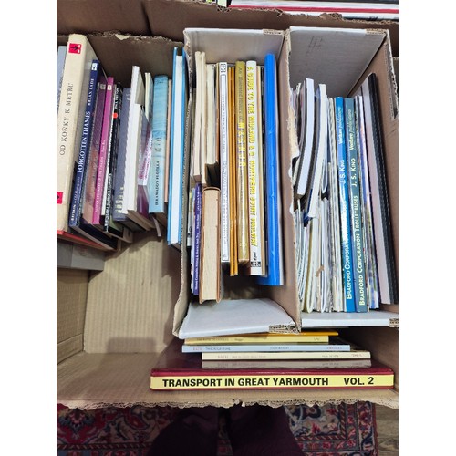 121 - A collection of mainly public transport and tourism related books and ephemera, mainly late 20th/ear... 