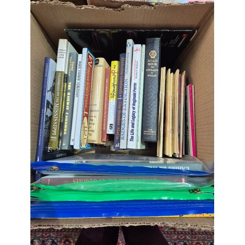 121 - A collection of mainly public transport and tourism related books and ephemera, mainly late 20th/ear... 