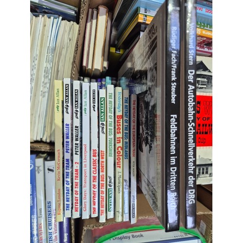 122 - A collection of mainly public transport and tourism related books and ephemera, mainly late 20th/ear... 