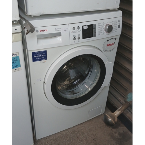 249 - A Bosch Excel 8 washing machine.