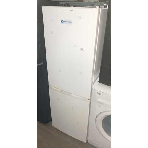 252 - A White Knight Fridge Freezer