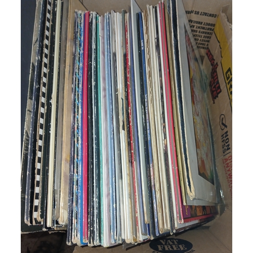 277 - A box of LPs and 12