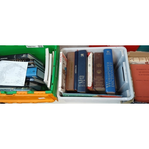 418 - 3 boxes of books